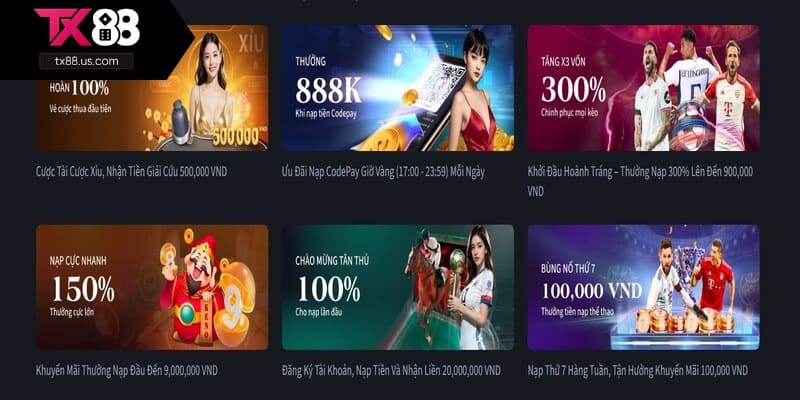 Đăng ký TX88 nhận ưu đãi siêu hời