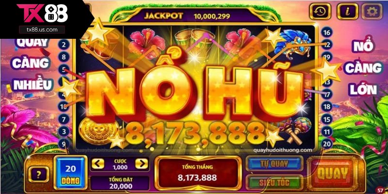 Lý do game nổ hũ lại thu hút người chơi tại TX88