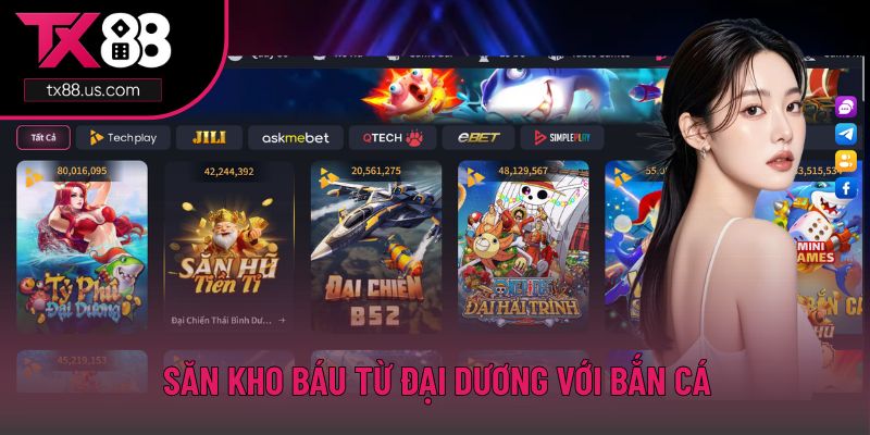 Săn kho báu từ những tựa game bắn cá hấp dẫn